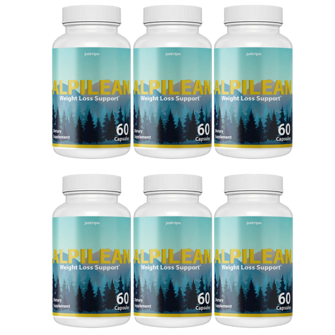 Weight Loss Capsules Supplement 6 Bottles H639