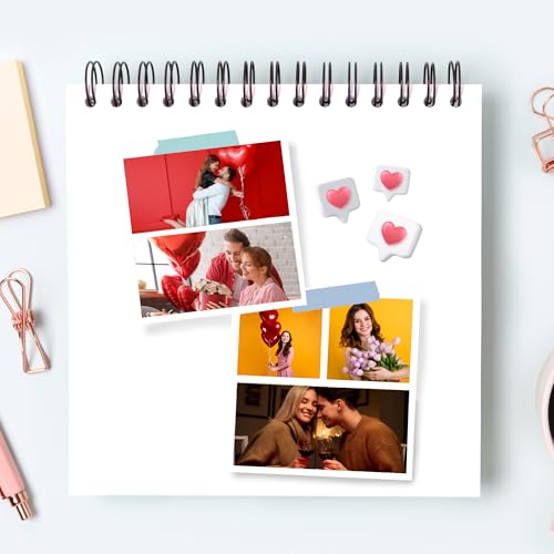 2-in-1 Instant Camera and Photo Printer 3x3 inches White I100832