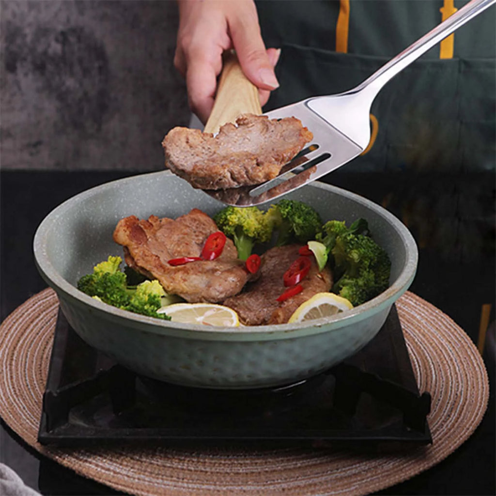 6 Pcs Stainless Steel Cooking Utensils Set with Holder M58447