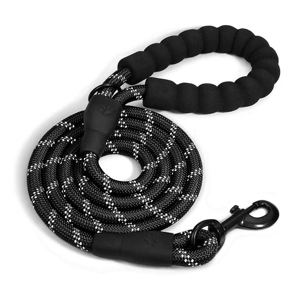 6 FT Reflective Rope Slip Lead Dog Leash with Padded Handle D8036
