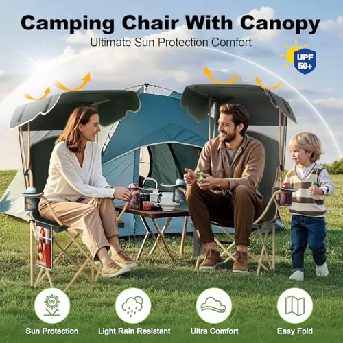 Portable Camping Chair with Canopy G471