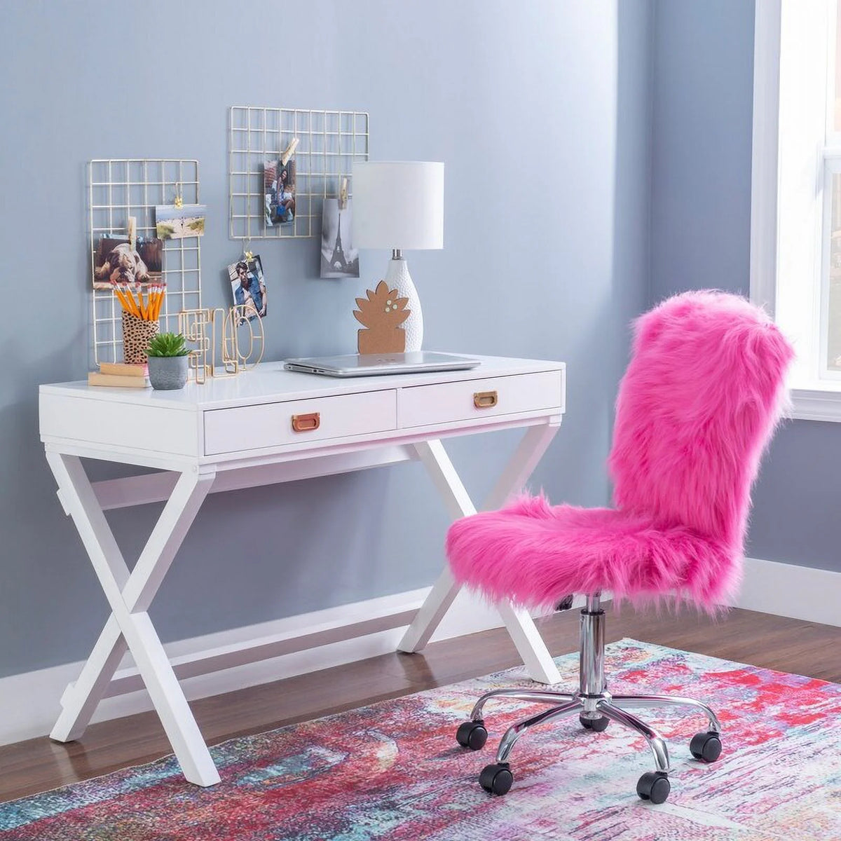 White Writing Desk A97292