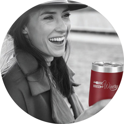 12 oz Stainless Steel Vacuum Insulated Wine Tumbler J282333