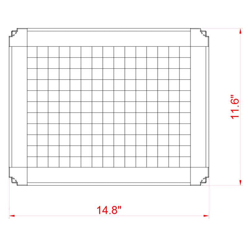 Aquarium Mesh Screen Lid X883