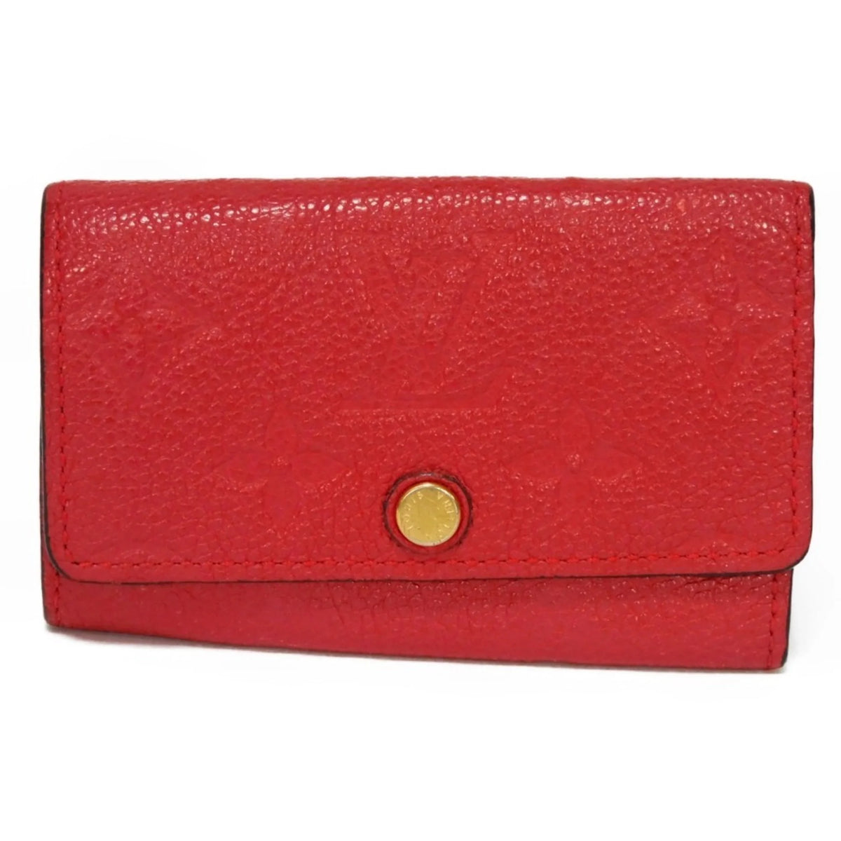 Pre-Owned Red Monogram Empreinte Key Case Q683