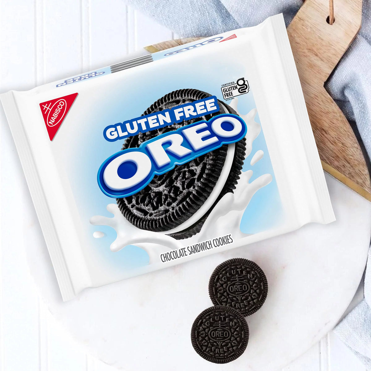 Gluten Free Chocolate Sandwich Cookies Pack of 18 H4774