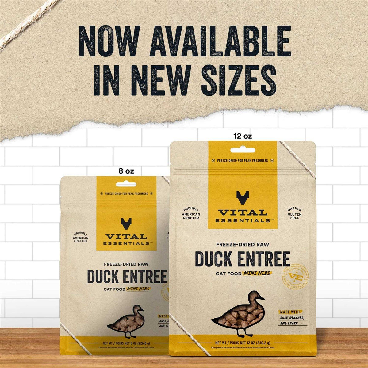 Freeze-Dried Raw Duck Cat Food V242