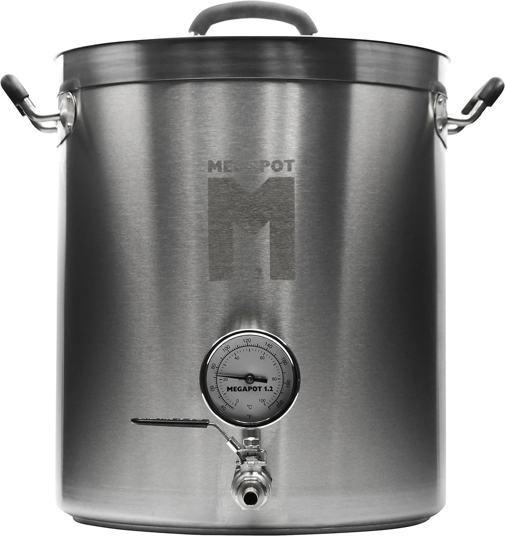 Stainless Steel Brew Kettle With Volume Markings 15 Gallon U9733