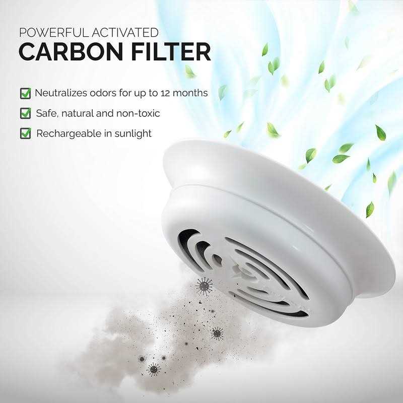 Hidden Litter Box Enclosure with Odor Control Carbon Filter S703077
