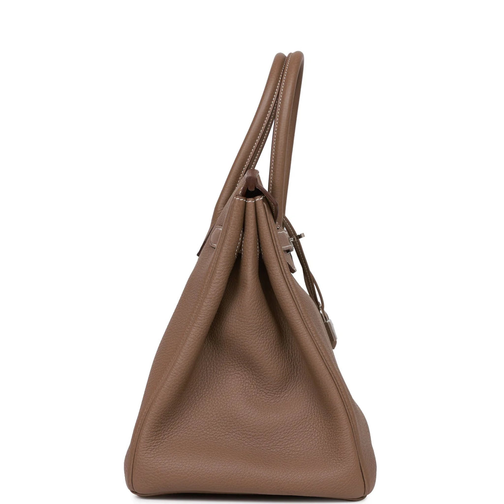 Pre-owned Togo Leather Handbag H342107