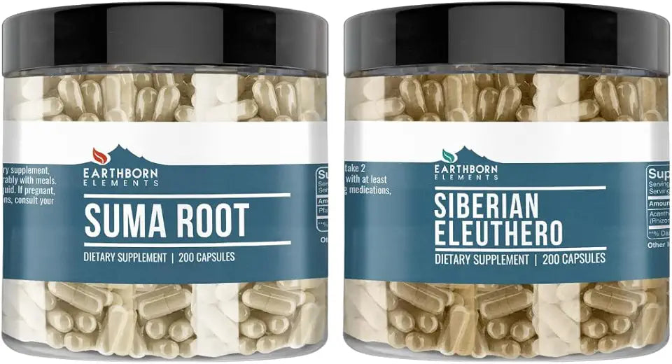 Suma Root & Siberian Eleuthero Capsules F988