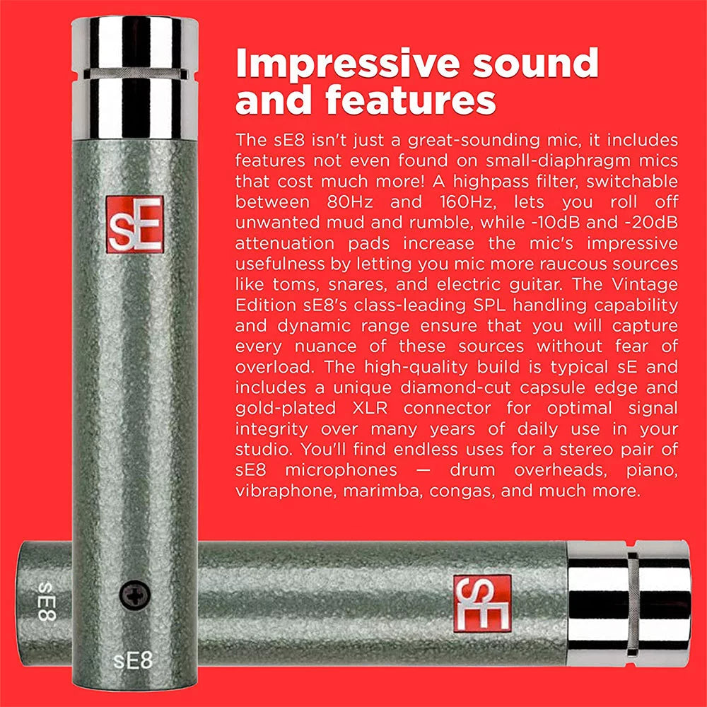 Small-diaphragm Condenser Microphone Stereo Pair Y35785