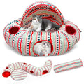 Plush Cat Tunnel Bed L19181