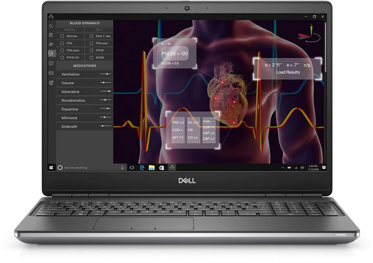 17.3" FHD Core i7 512GB SSD 16GB RAM Workstation Laptop Q7516